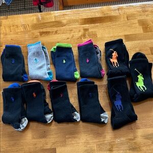 Polo by Ralph Lauren Men's Colorful Logo Socks Collection